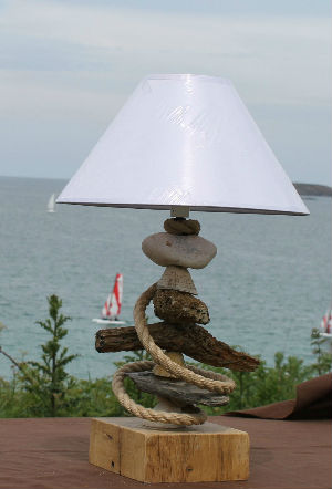 Lampe 20 : Galets bretons