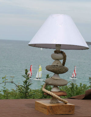 Lampe 21 : Galets d'Erquy