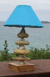 Lampe 26 : Galets d'Etretat